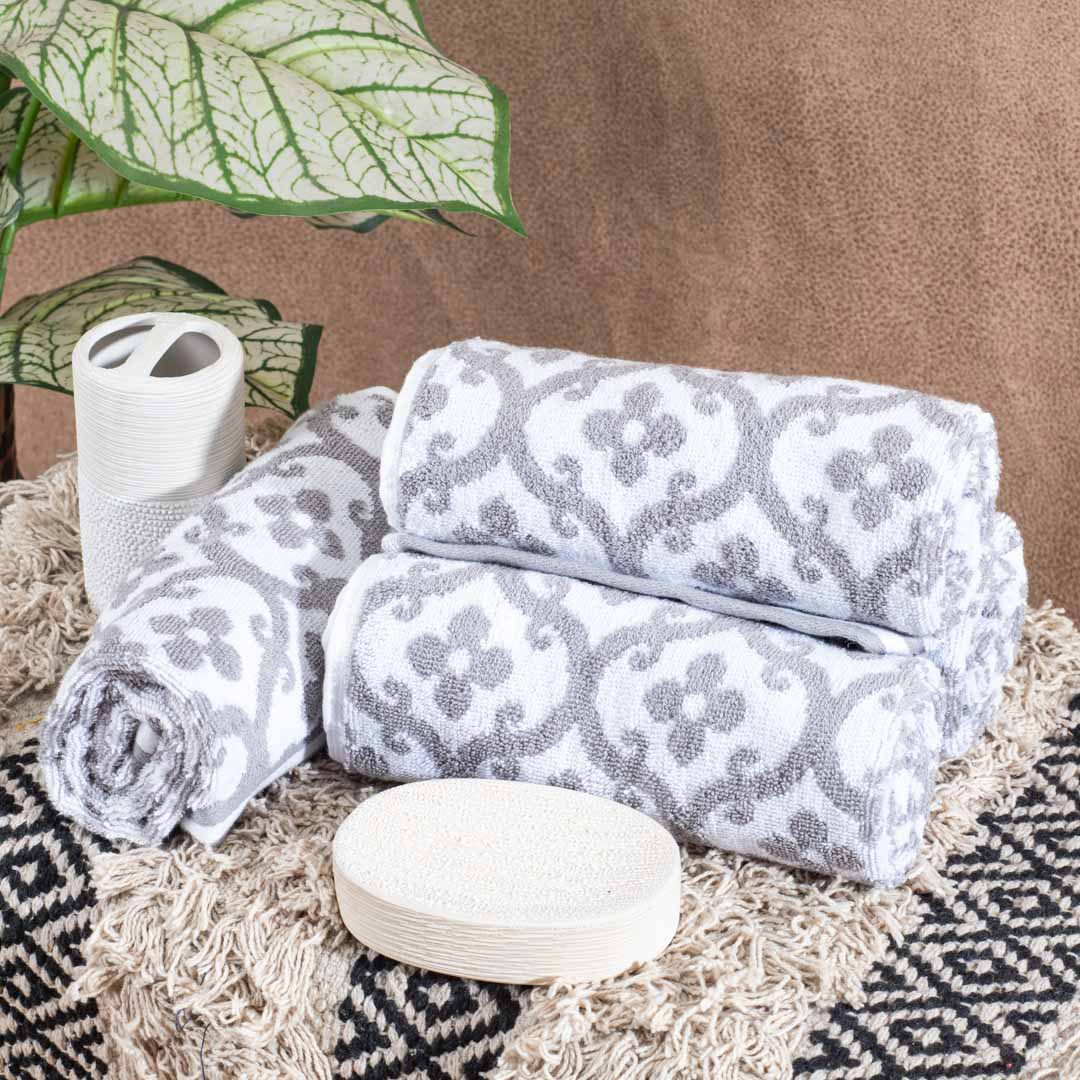 Premium Vintage Scroll Nautica Hand Towel Design Four