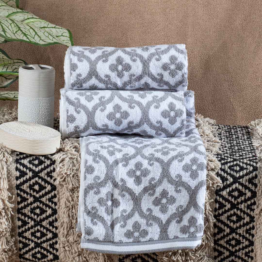 Premium Vintage Scroll Nautica Hand Towel Design Four