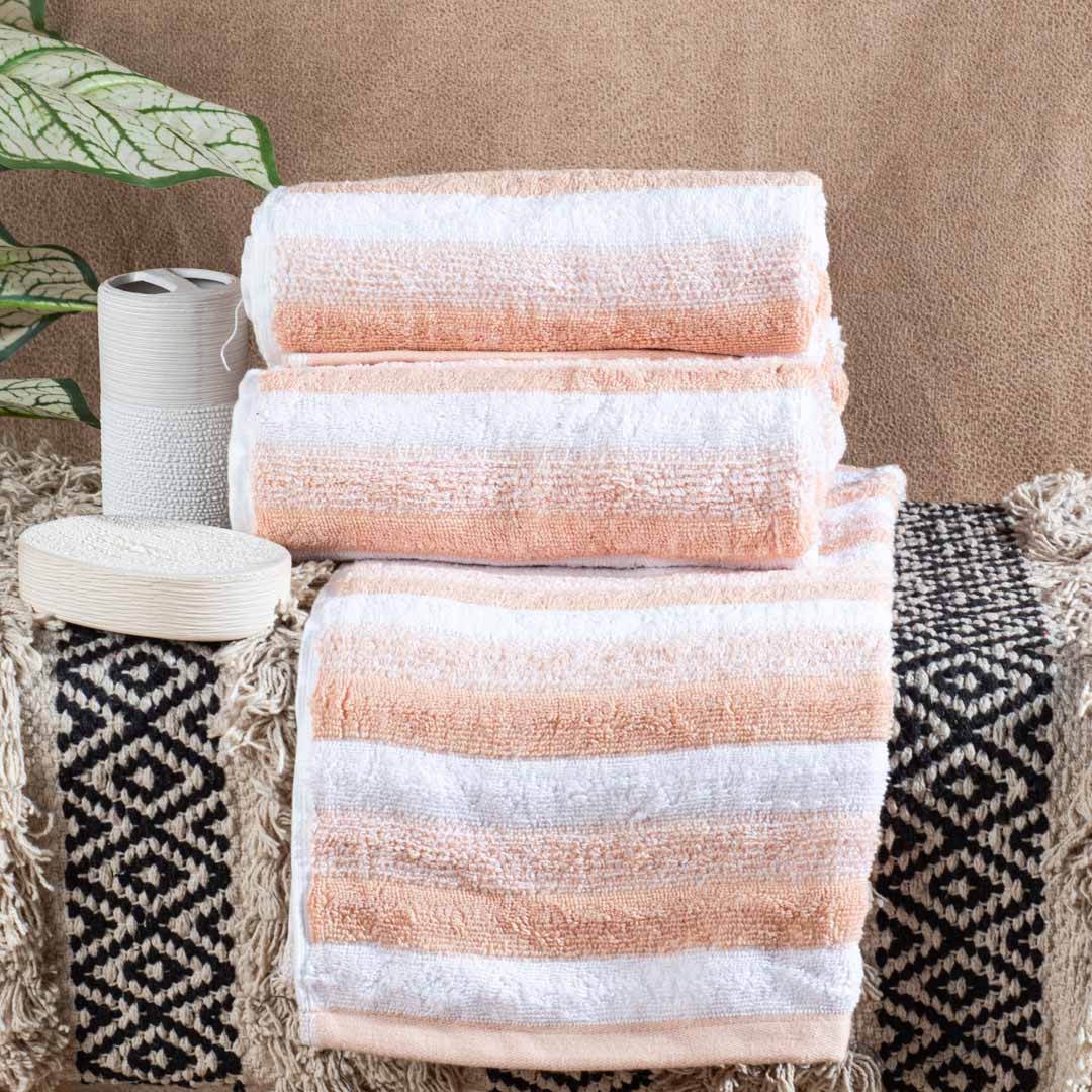 Premium Pastel Horizon Nautica Hand Towel Design Five