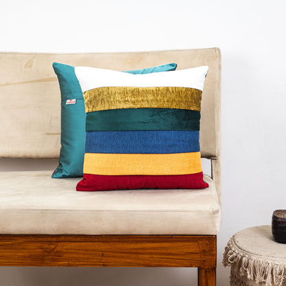 Suede Textured Cushion Cover - Elegant Home Decor
