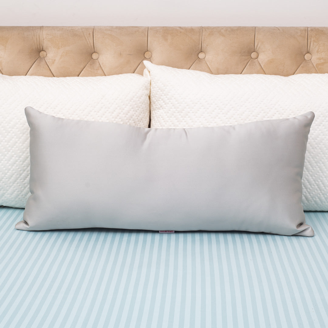 Satin Accent Poly Fibre Rectangle Large Size Cushion