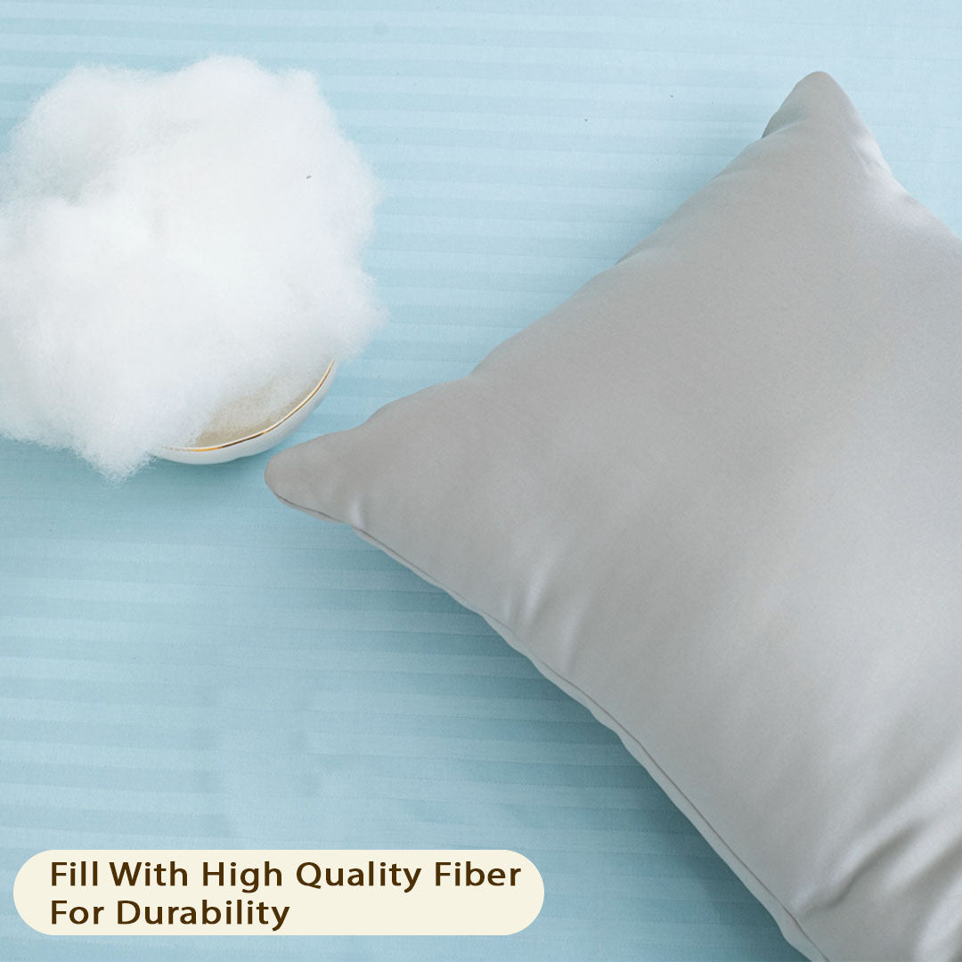 Satin Accent Poly Fibre Rectangle Large Size Cushion