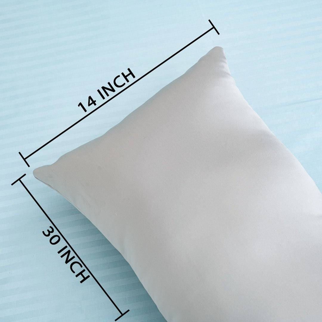 Satin Accent Poly Fibre Rectangle Large Size Cushion