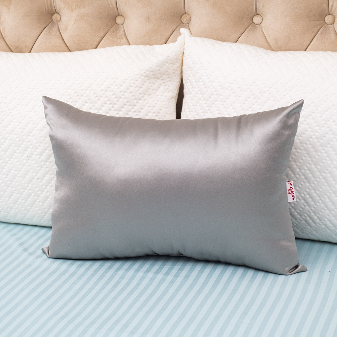 Satin Accent Poly Fibre Rectangle Medium Size Cushion