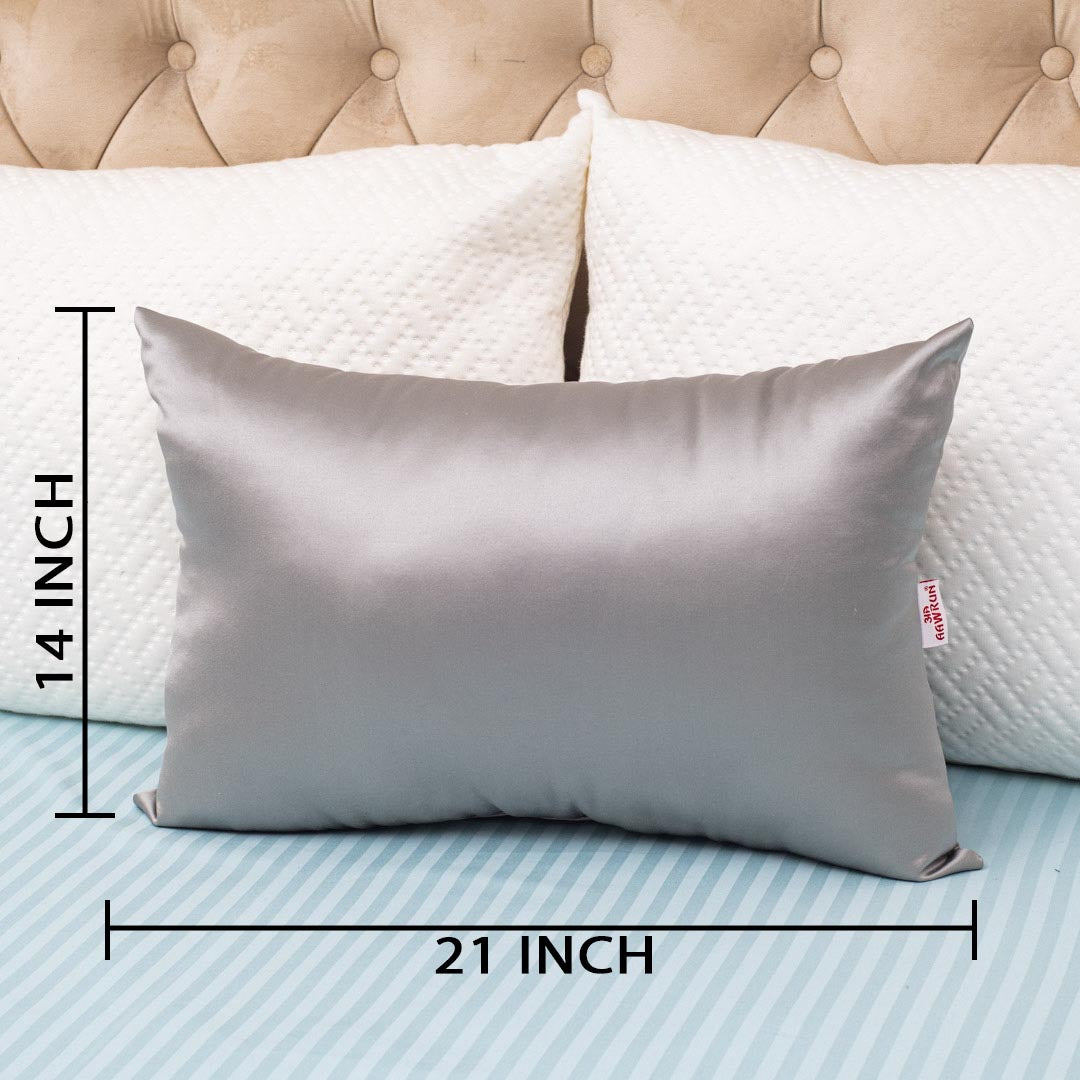 Satin Accent Poly Fibre Rectangle Medium Size Cushion