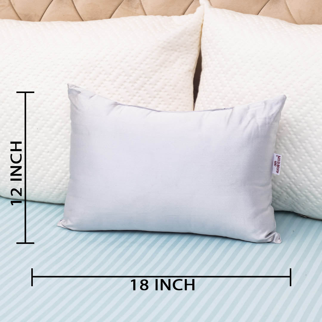 Satin Accent Poly Fibre Rectangle Small Size Cushion