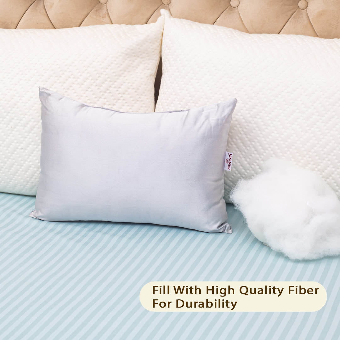 Satin Accent Poly Fibre Rectangle Small Size Cushion