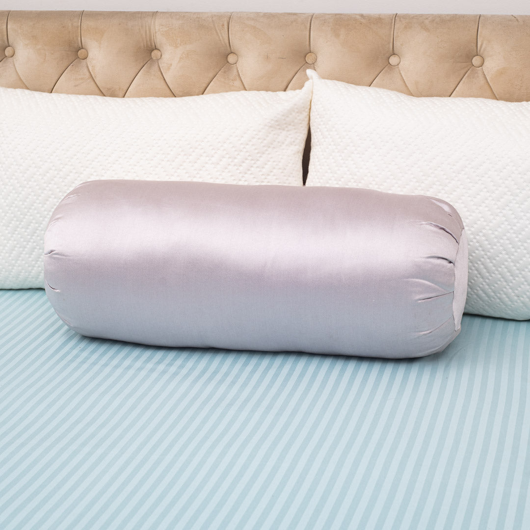 Satin Accent Poly Fibre Square Large Size Bolster