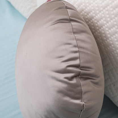 Satin Accent Poly Fibre Round Large Size Cushion