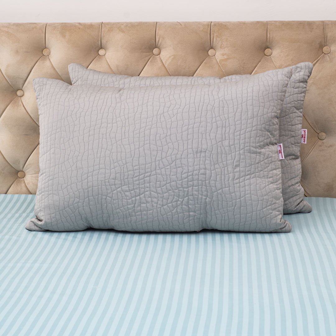 Jacquard Quilted Accent Poly Fibre Rectangle Large Size Pillow