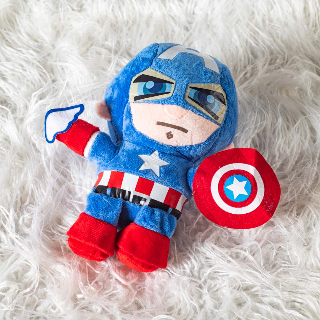 Mini Captain America Plushie