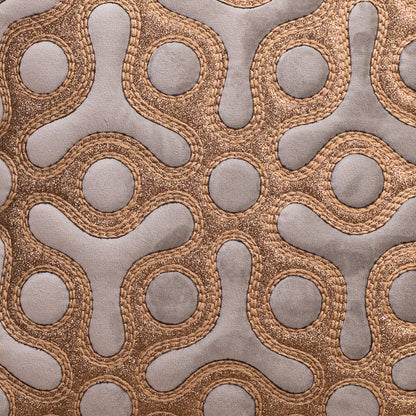 Artis-Stitch Grey Velvet Cushion Cover – 16x16 Inch Stylish Home Décor