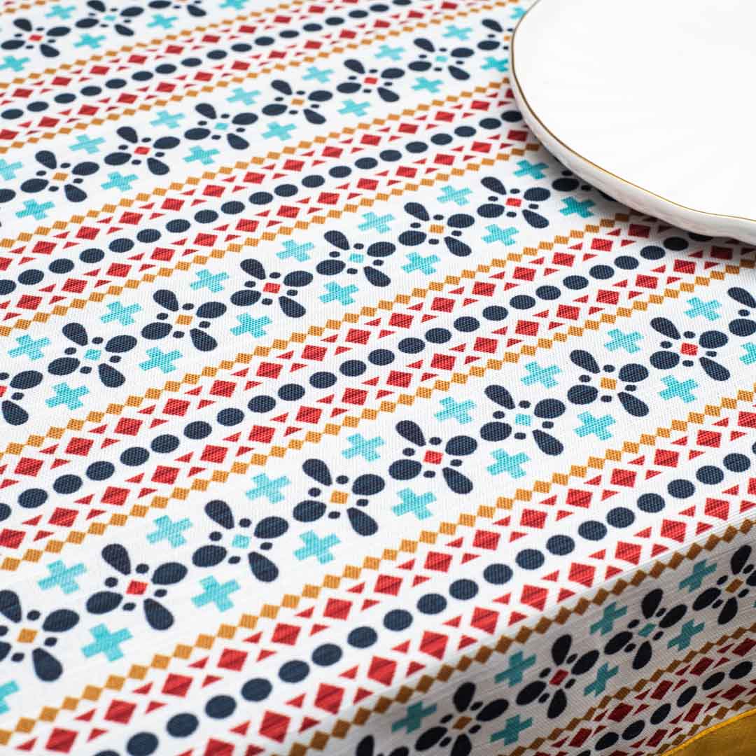 Moroccan Print Tablecloth