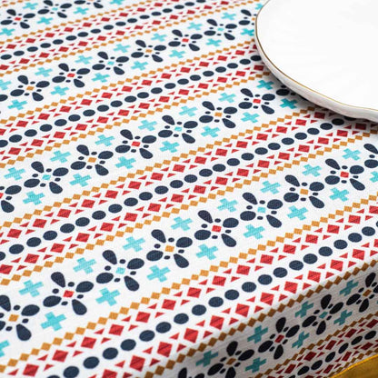 Moroccan Print Tablecloth
