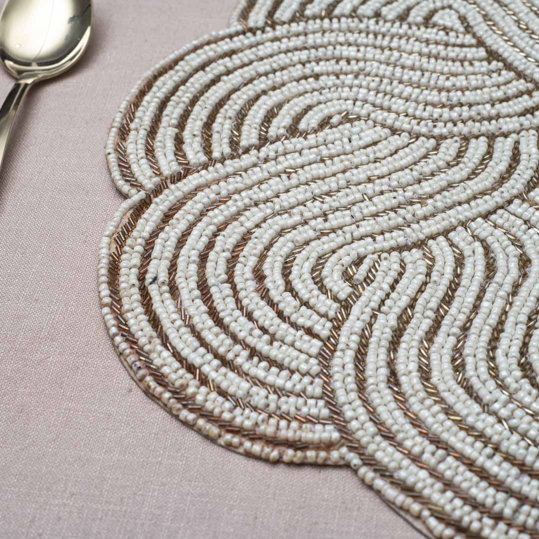 Handcrafted Woven Knot Table Mat
