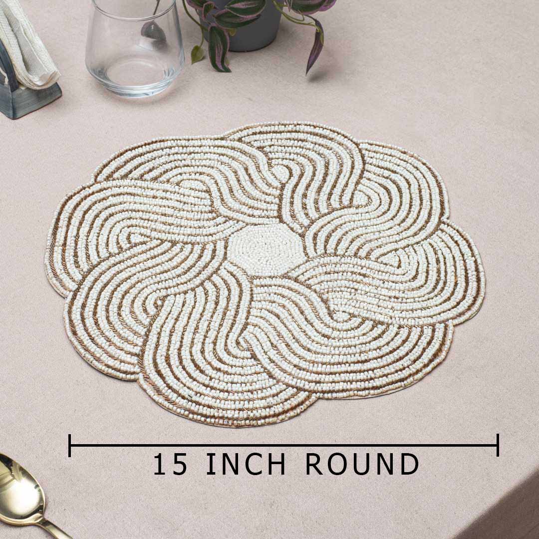 Handcrafted Woven Knot Table Mat