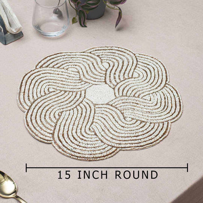 Handcrafted Woven Knot Table Mat