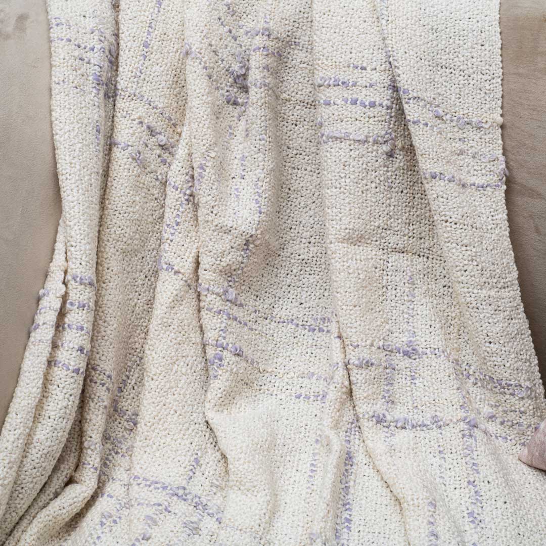 Boho Speckle Cozy Sofa Throw