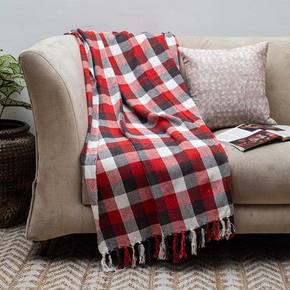 Buffalo Check Cozy Sofa Throw