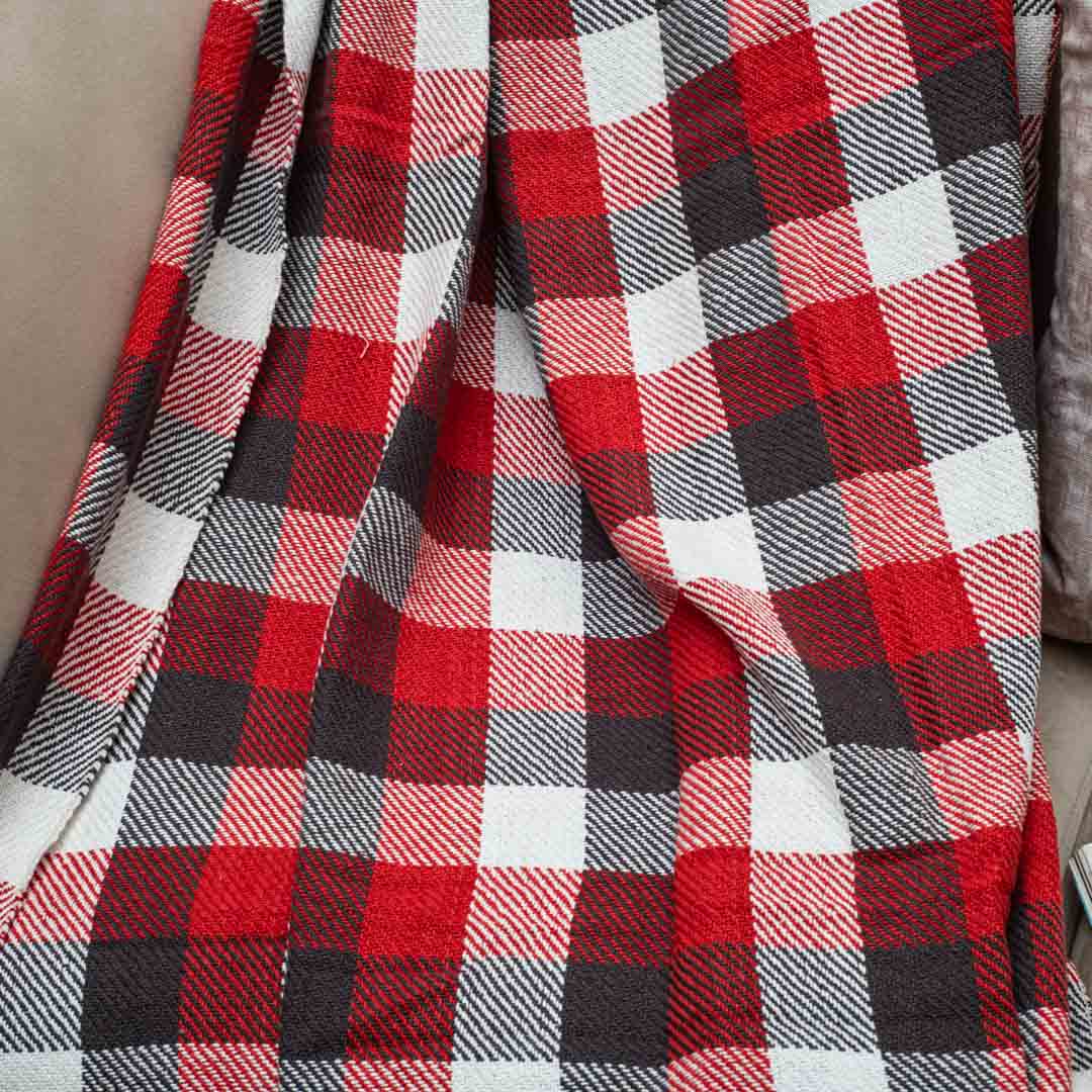 Buffalo Check Cozy Sofa Throw