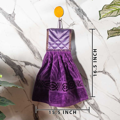 Luxury Kitchen Towel with Satin Quilted