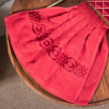 Luxury Kitchen Towel with Satin Quilted