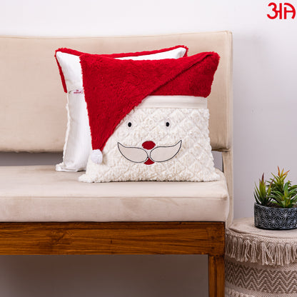 Santa Cushion Cover - Christmas Edition by Aawrun