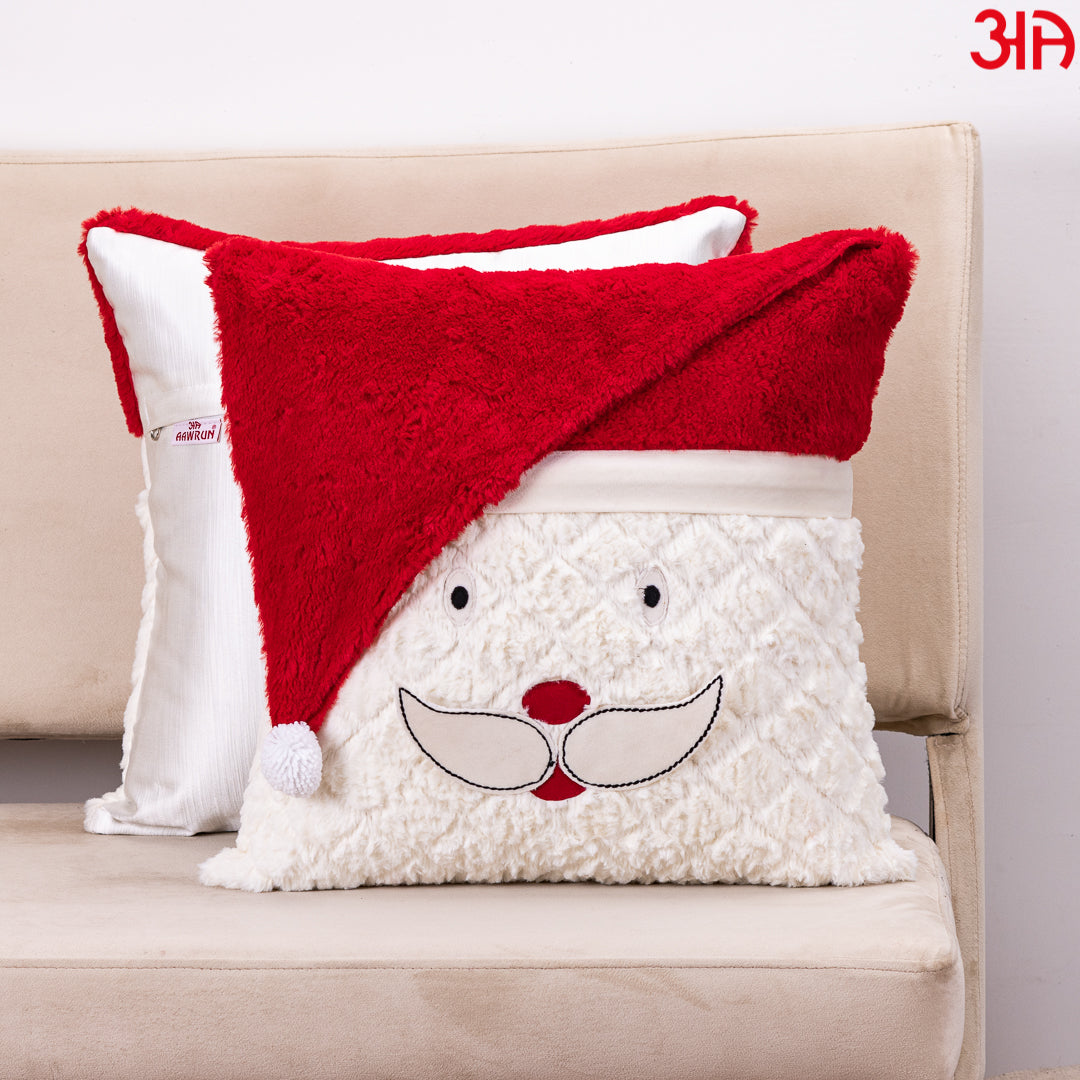 Santa Cushion Cover - Christmas Edition by Aawrun