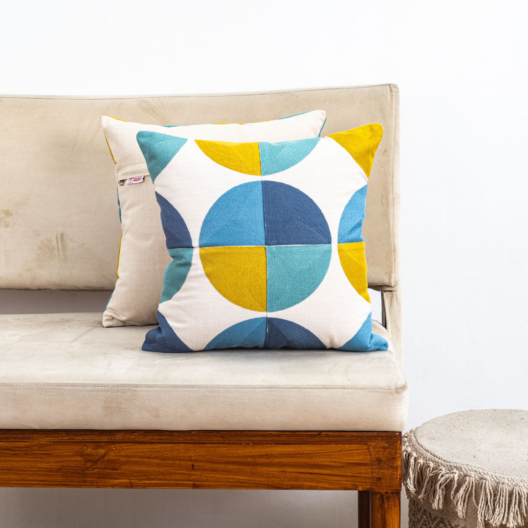 Mid-Century Modern Cotton 16x16&