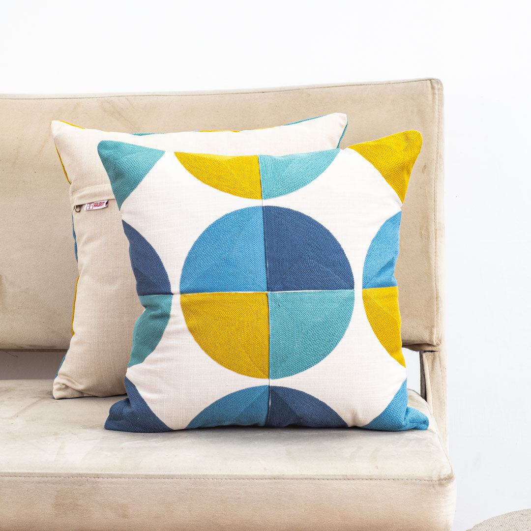 Mid-Century Modern Cotton 16x16&