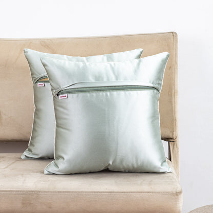 Sophisticated Mint Green Satin 16x16&