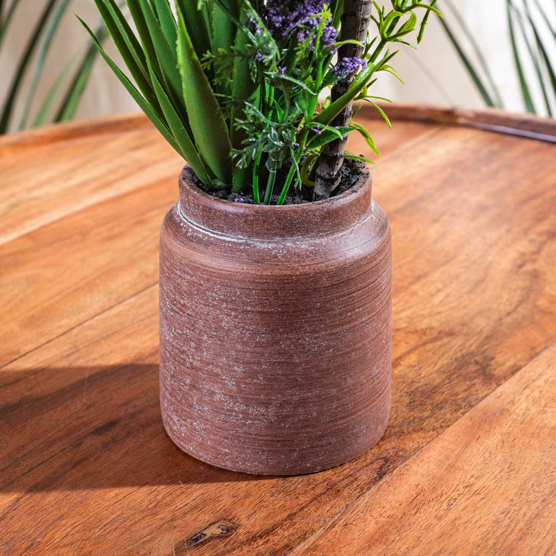 Artificial Plant – 8×27cm PVC Plastic &amp; Nylon-DGN-1