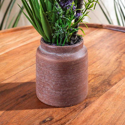 Artificial Plant – 8×27cm PVC Plastic &amp; Nylon-DGN-1