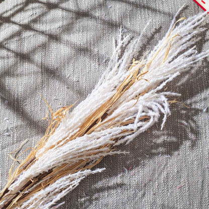 Cream Artificial Flower Bunch – 84cm PVC &amp; Nylon