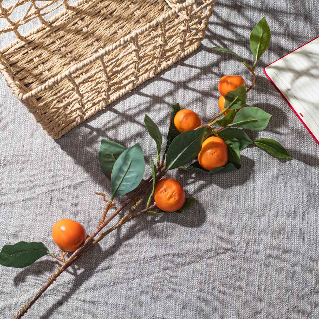 Multi Artificial Fruit Stem – 87cm PVC &amp; Nylon