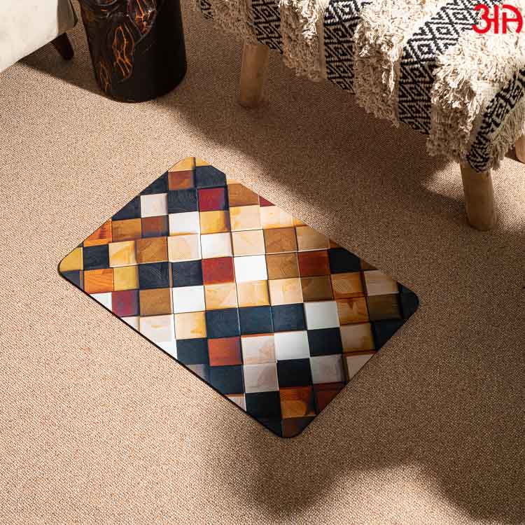 Water Absorbent Mat - Design 6 (38x58) CM