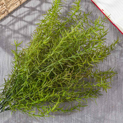 Green Artificial Flower Bunch – 53cm PVC &amp; Nylon