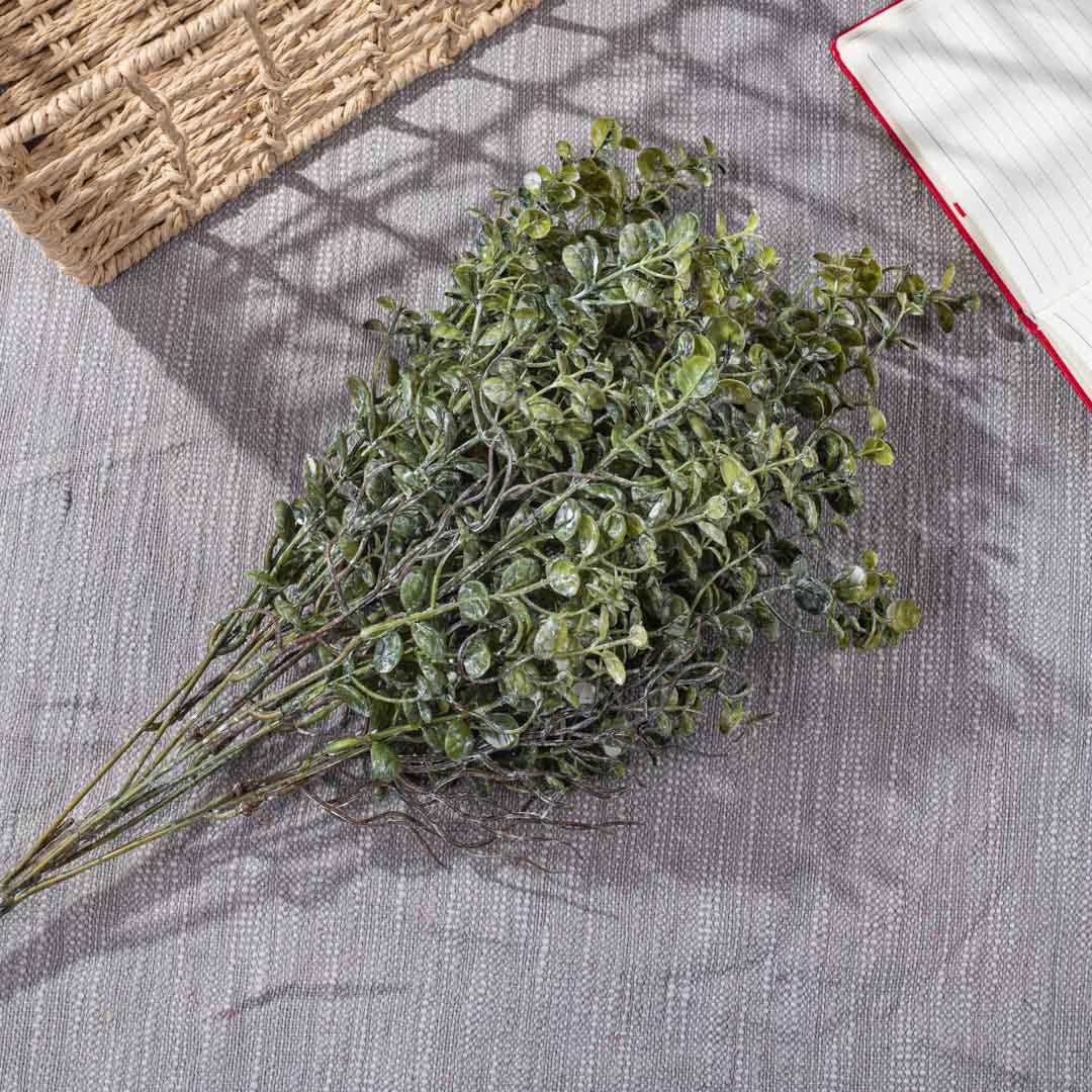 Green Artificial Flower Bunch – 59cm PVC &amp; Nylon