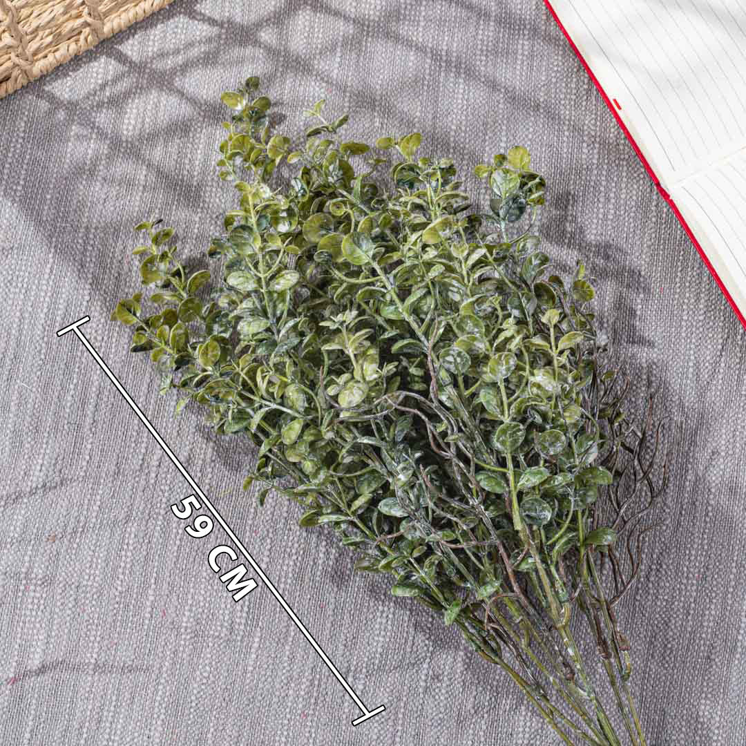 Green Artificial Flower Bunch – 59cm PVC &amp; Nylon