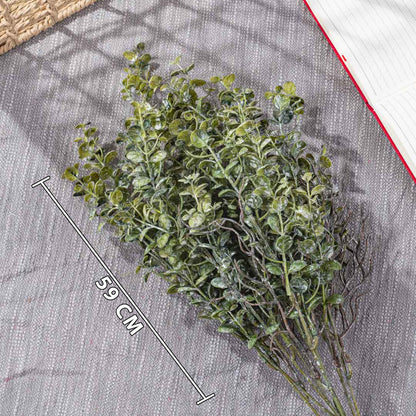 Green Artificial Flower Bunch – 59cm PVC &amp; Nylon