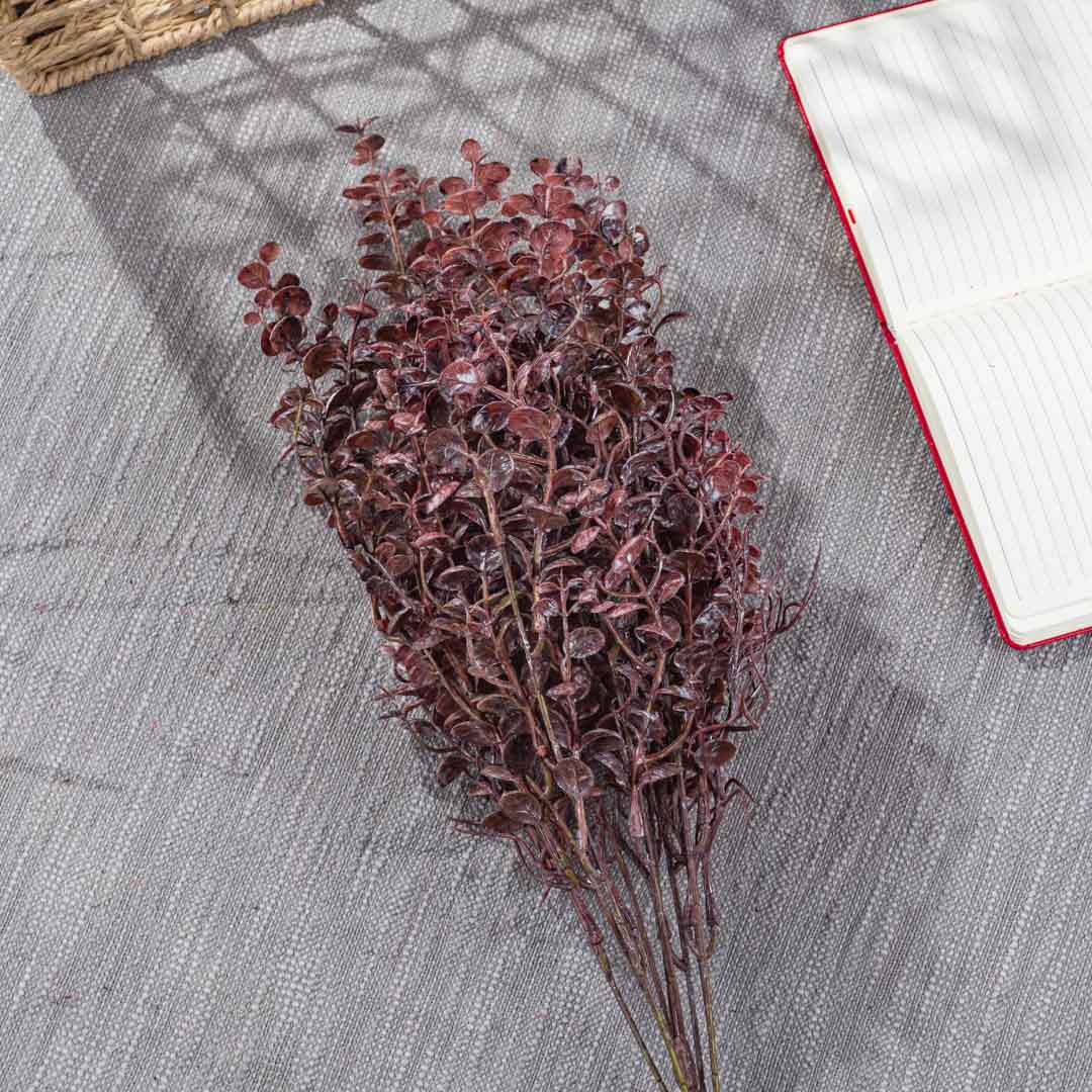 Brown Artificial Flower Bunch – 59cm PVC &amp; Nylon