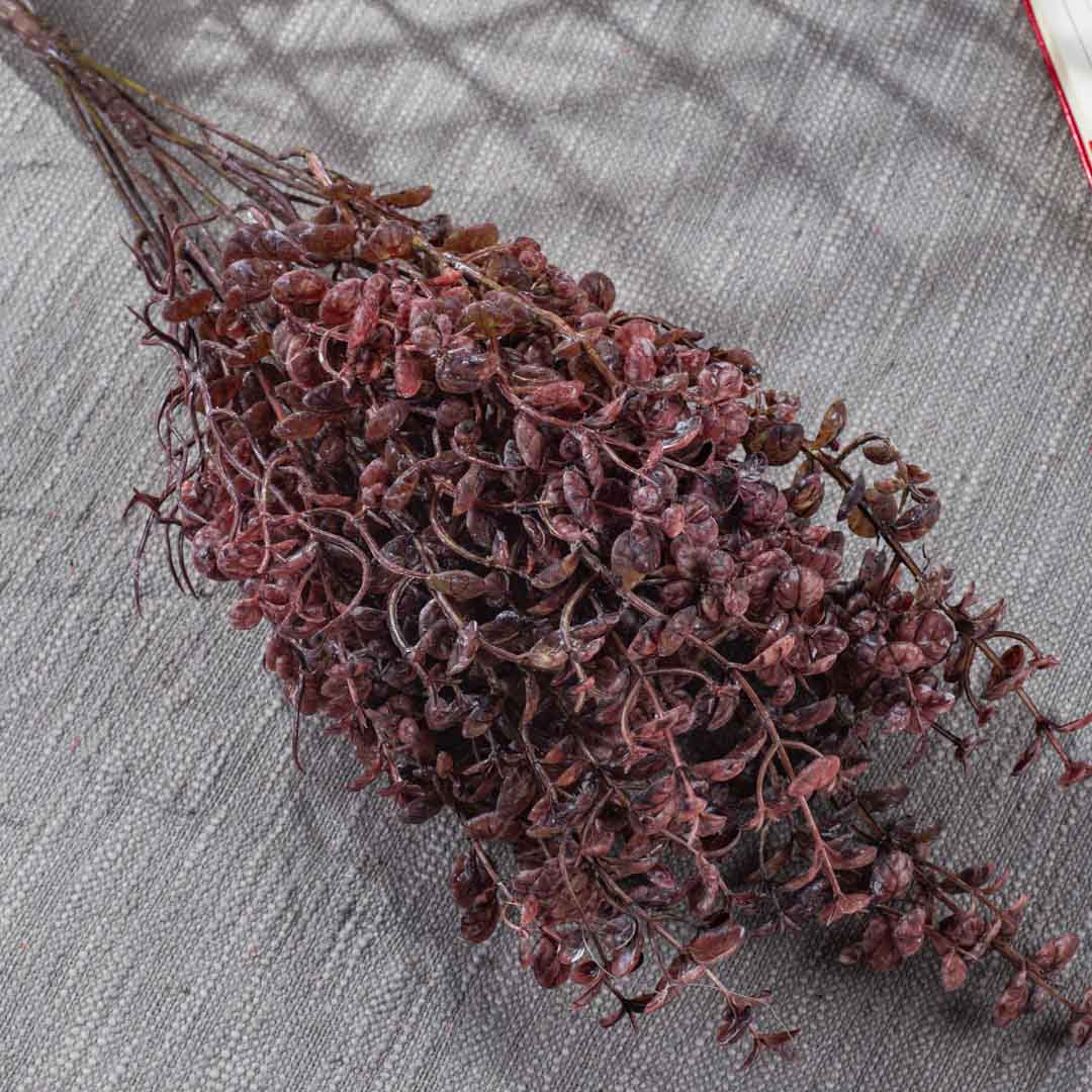 Brown Artificial Flower Bunch – 59cm PVC &amp; Nylon