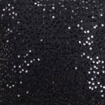SequinWeave Antique Polyester Cushion Cover – 16x16 Inch Stylish Home Décor