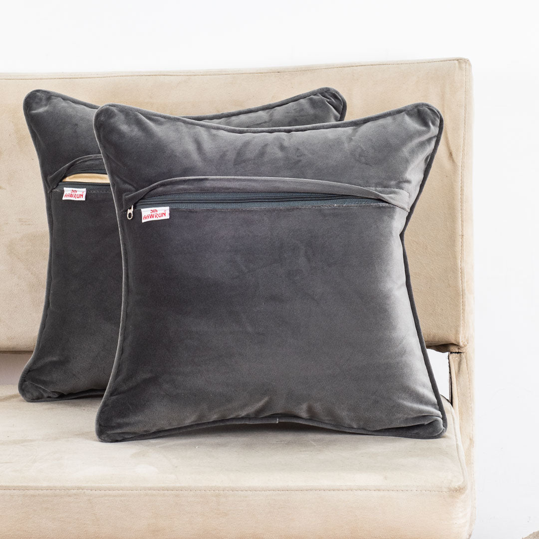Luxe Velvet Cushion – 16×16-DGN-4