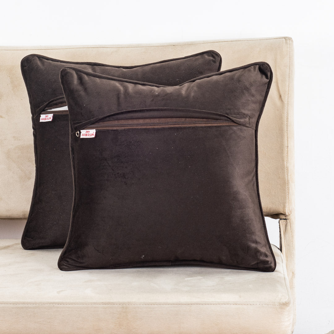 Luxe Velvet Cushion – 16×16-DGN-7