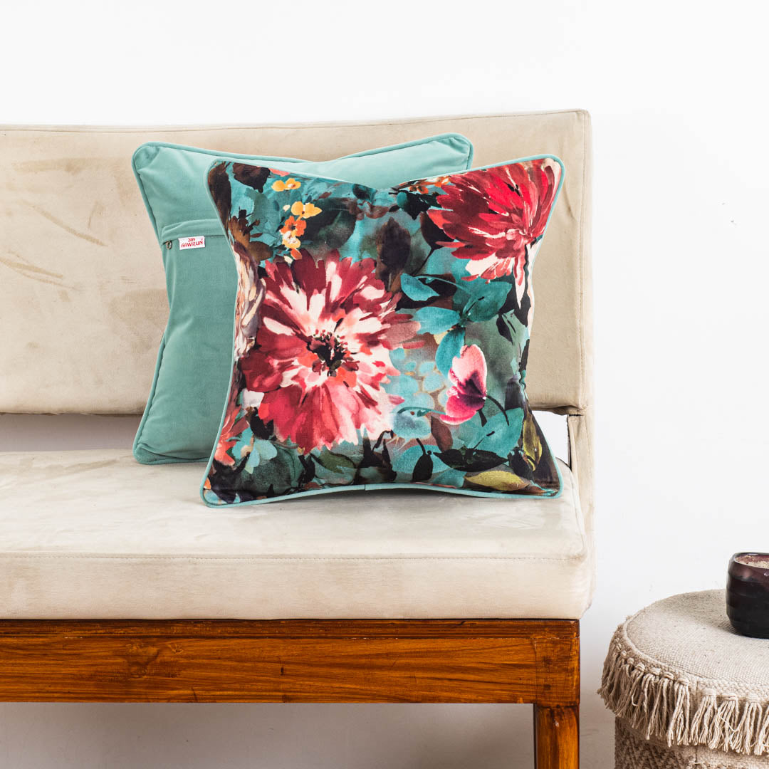 Luxe Velvet Cushion – 16×16-DGN-11