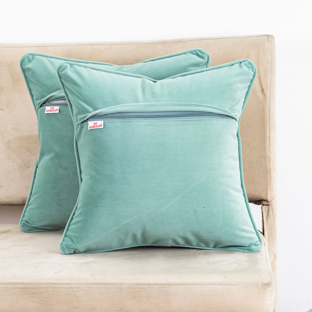 Luxe Velvet Cushion – 16×16-DGN-11