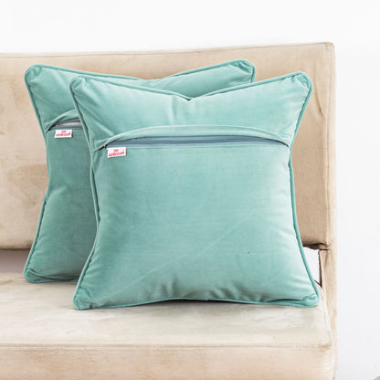 Luxe Velvet Cushion – 16×16-DGN-11