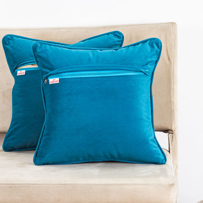 Luxe Velvet Cushion – 16×16-DGN-14