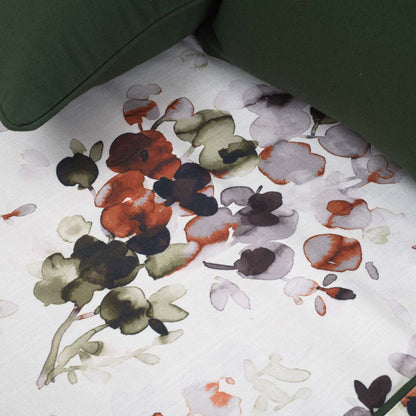 Forest Bloom Luxury Cotton Bedspread – 108×108″ | Design 9